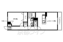 近鉄京都線 富野荘駅 徒歩4分