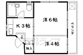 山科御陵小堀マンション4階4.0万円