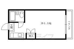 JR東海道・山陽本線 桂川駅 徒歩12分の賃貸マンション 4階1Kの間取り