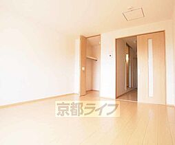 近鉄京都線 上鳥羽口駅 徒歩14分の賃貸アパート 2階1Kのリビング/ダイニング