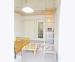 山科第15マンション 204 2階1Kのリビング/ダイニング