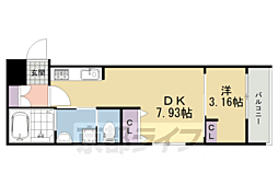 近鉄京都線 大久保駅 徒歩10分 3階/-