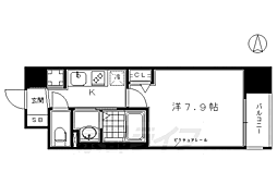 フォレスト西大路五条 8階/805