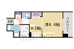 ライジングコート京都西院フロンティア 4階/402