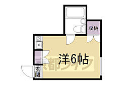 ハウスジョイ ワンルームの間取図画像