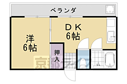 ハウスハクラクII 2階