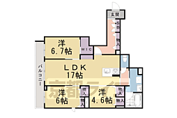モモ北山 2階