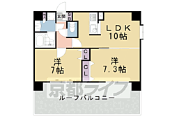 ライジングコート京都西院フロンティアII 3階