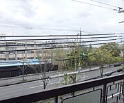 バルコニからの風景です。