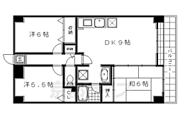 クレセントKYK 3LDKの間取図画像