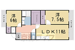 ドルミ高矢 3LDKの間取図画像