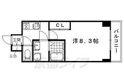 ランフォート西院 3階/304