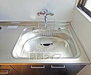 広いシンクです。