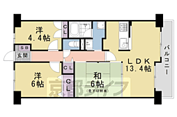 JR東海道・山陽本線 西大路駅 徒歩13分 7階/-