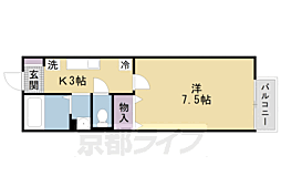 ヴィラ祝園 1階