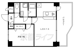 綾小路パレス 5階/507