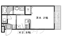 Win21 1Kの間取図画像