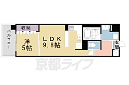 リーガル京都二条城北 3階