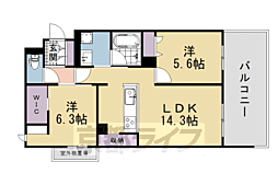 シャーメゾン ブルーム 楠葉 3階
