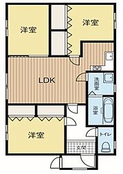 釧路市武佐3丁目　平家