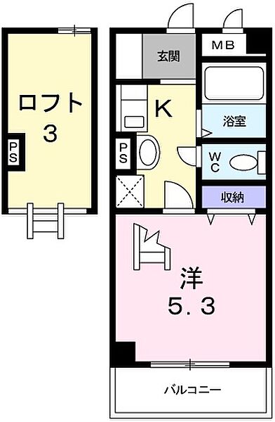 ル・ヴァン・アヴニール 202｜兵庫県姫路市田寺８丁目(賃貸アパート1K・2階・22.40㎡)の写真 その2