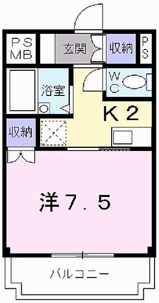 ソレイユシミズ 403｜兵庫県姫路市飾磨区清水１丁目(賃貸マンション1K・4階・24.78㎡)の写真 その2