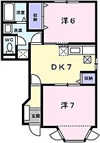 ジョヌ　フルール 104 ｜ 兵庫県姫路市書写（賃貸アパート2DK・1階・44.34㎡） その2