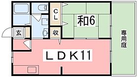 コスモハイツ 208 ｜ 兵庫県姫路市白浜町神田２丁目（賃貸アパート1LDK・2階・40.92㎡） その2