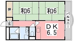 間取図画像 2DK