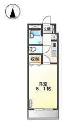 アーバンレジデンス ワンルームの間取図画像