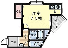 大阪府高槻市富田町３丁目（賃貸マンション1R・3階・23.00㎡） その2