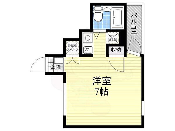 大阪府高槻市富田町３丁目(賃貸マンション1K・4階・20.00㎡)の写真 その2