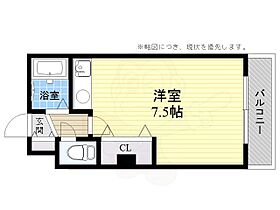 大阪府高槻市北園町（賃貸マンション1R・5階・25.00㎡） その2