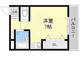 大阪府茨木市橋の内１丁目（賃貸マンション1R・4階・23.00㎡） その2