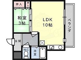 大阪府高槻市岡本町（賃貸マンション1LDK・3階・30.88㎡） その2