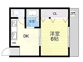 大阪府高槻市千代田町（賃貸マンション1DK・1階・25.13㎡） その2