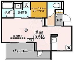 大阪府三島郡島本町桜井２丁目13番（賃貸マンション1R・2階・36.89㎡） その2