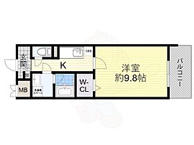 大阪府高槻市上牧南駅前町4番1号（賃貸マンション1K・1階・32.40㎡） その2