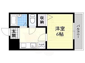 大阪府高槻市高槻町（賃貸マンション1K・4階・22.68㎡） その2