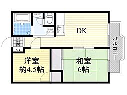 大阪モノレール本線 沢良宜駅 徒歩5分 2階/-