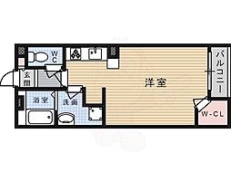 JR東海道・山陽本線 高槻駅 バス24分 南平台西口下車 徒歩4分の賃貸アパート 1階1Kの間取り