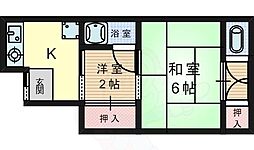 小林文化 2Kの間取図画像