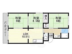 JR東海道・山陽本線 茨木駅 徒歩15分 4階/-