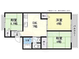 JR東海道・山陽本線 摂津富田駅 徒歩19分 2階/-
