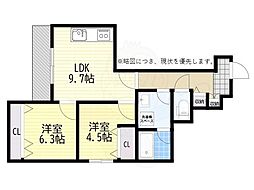 Healing Grace高槻高西町B棟 2階