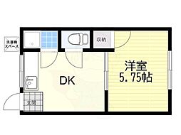 稲荷の森ハイツ 1階/-