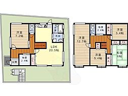 日吉台七番町一戸建て貸家