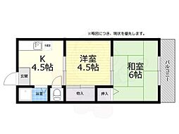 米山マンション 2階/203