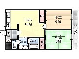 城南パレス 2階/202