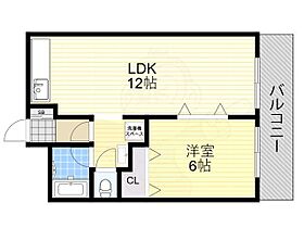 リベルタトム桃が池 105 ｜ 大阪府大阪市阿倍野区桃ケ池町２丁目8番3号（賃貸マンション1LDK・1階・36.00㎡） その2